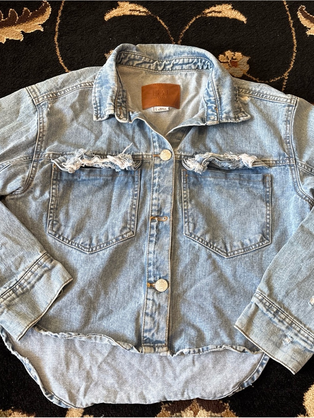 Cropped Jean Jacket